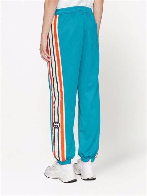 gucci sweatpants cheap|gucci side stripe track pants.